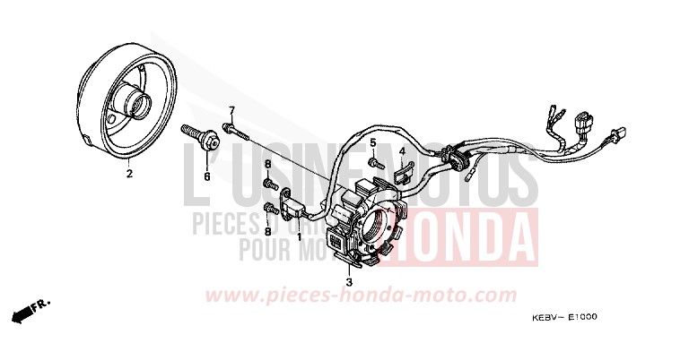 GENERATRICE de CA125 REBEL MAGNA RED (R201) de 1997